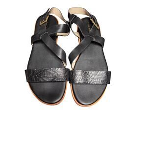 Cole Haan Findra Black Strappy Sandals W12459 Women's Size 9